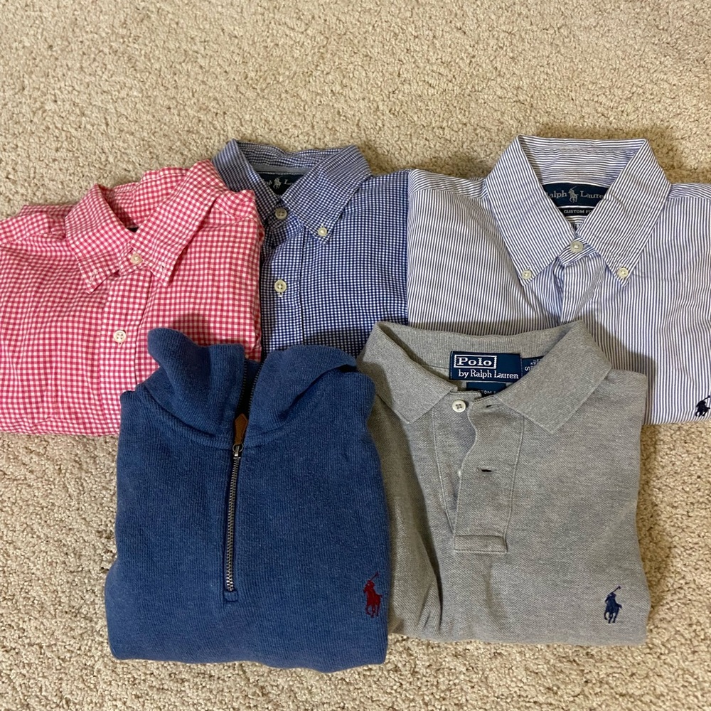 Polo Ralph Lauren shirt bundle